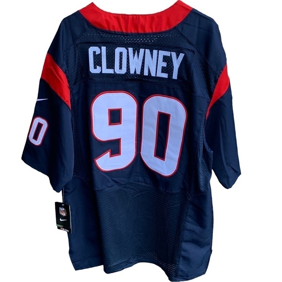 🆕 NFL Football Jersey Jadaveon Clowney Houston Texans Size 52 Blokette - Picture 3 of 8